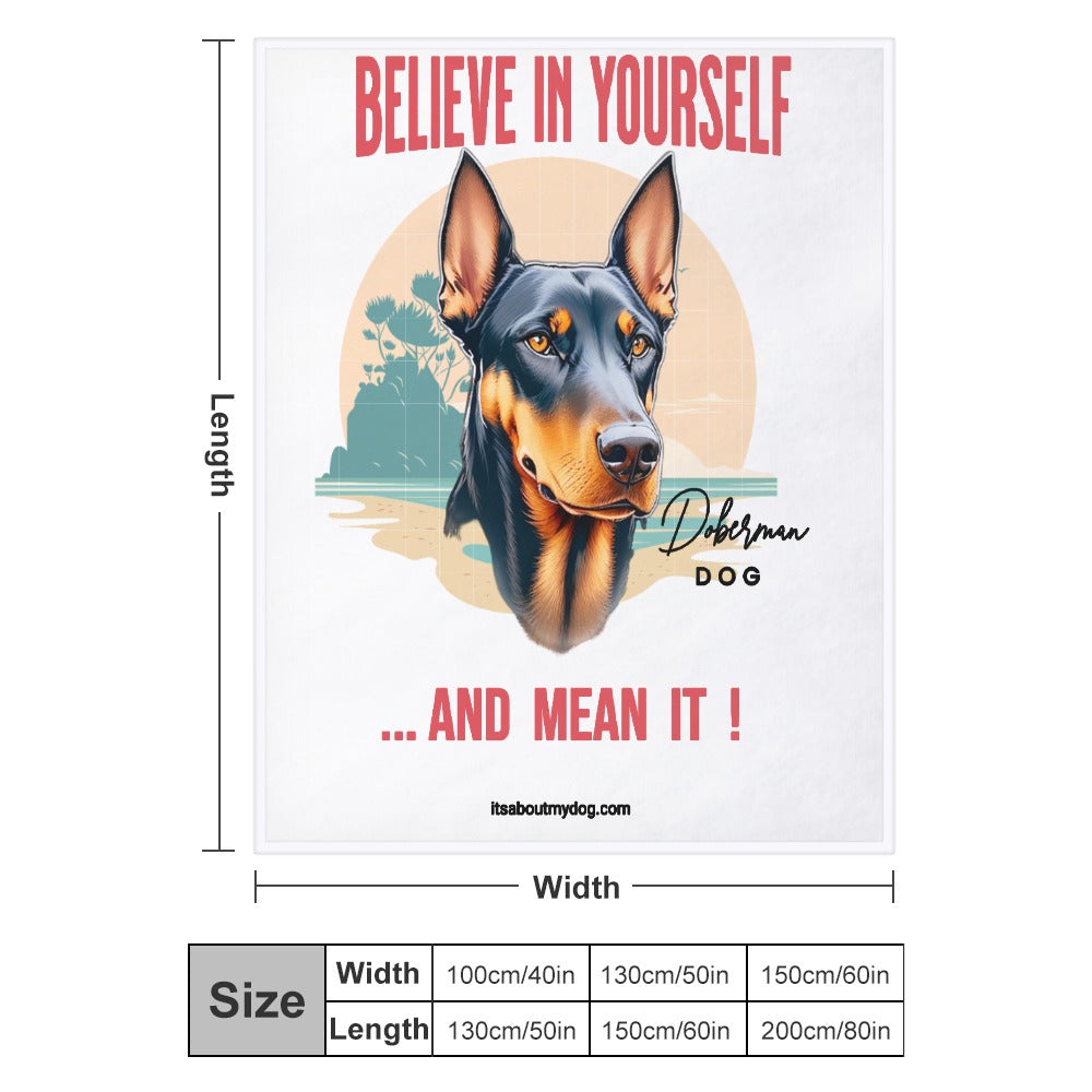 Doberman - Fleece Throw Blanket39.99-(FREE Delivery) Shop now at itsaboutmydog.com, black throw blanket, christmas fleece blankets, cream throw blanket, dog birthday gifts, dog memory gifts, dog mum gifts, Fall throw blanket, father's day gifts from dog, fleece blanket, funny throw blanket, gifts for dog walkers, sofa throws, throw, throw blanket, wearable blanket  throws