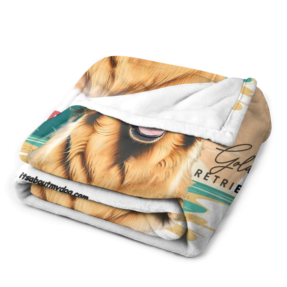 Golden Retriever- Fleece Throw Blanket44.08-(FREE Delivery) Shop now at itsaboutmydog.com, blankets for sale, christmas blanket, dog birthday gifts, dog memory gifts, dog mum gifts, father's day gifts from dog, forum golden retrievers, funny throw blanket, gifts for dog walkers, gifts with golden retriever, Golden Retriever Gift, Golden Retriever Gifts, Golden retriever lover, golden retriever puppies scotland, throws, throws for couch, wearable blanket
