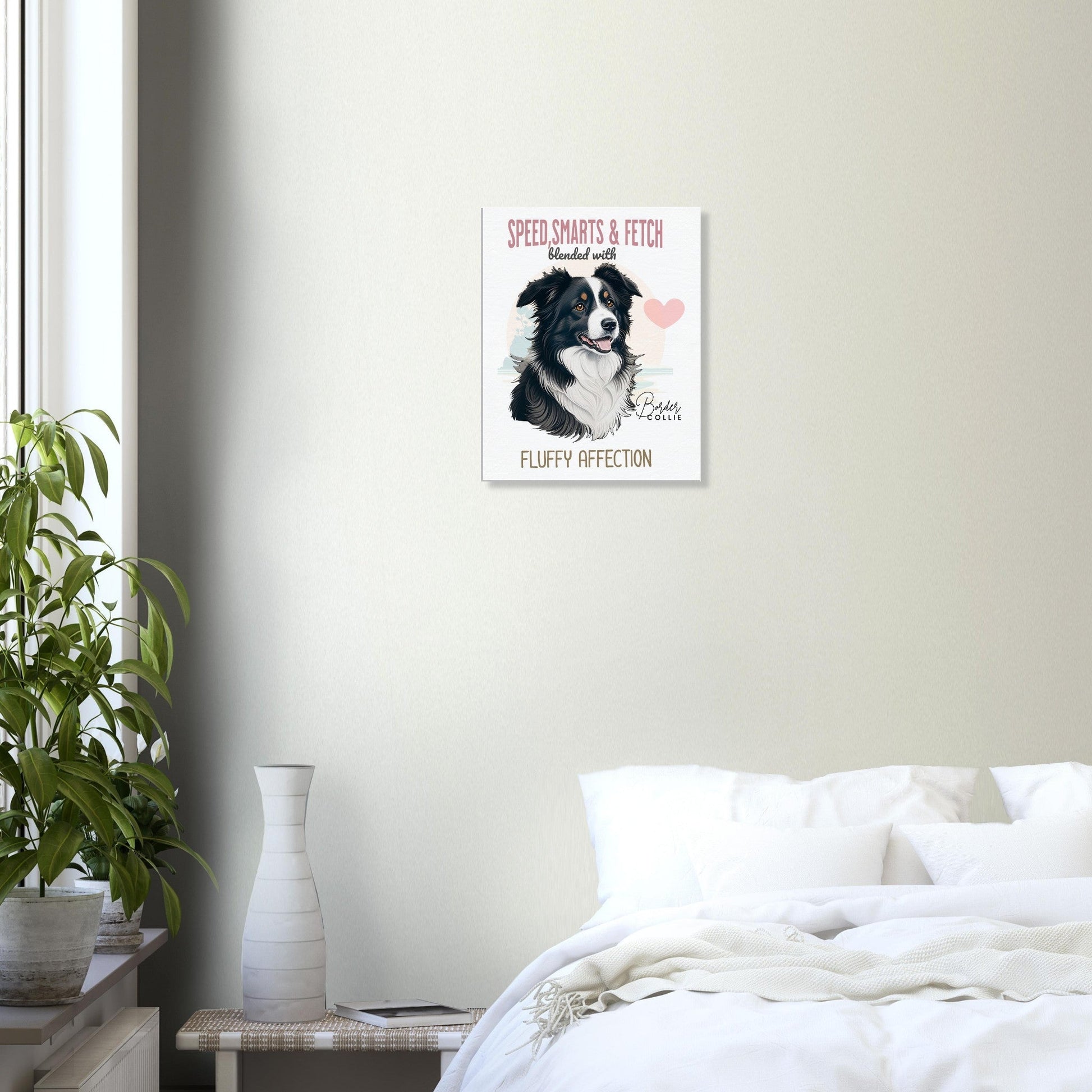 Border Collie Canvas, Border Collie art to make great Border Collie gifts59.99-(FREE Delivery) Shop now at itsaboutmydog.com, border collie art, Border Collie Dog, Border Collie Face, border collie gifts, Border collie mom, Border Collie Photo, dog canvas