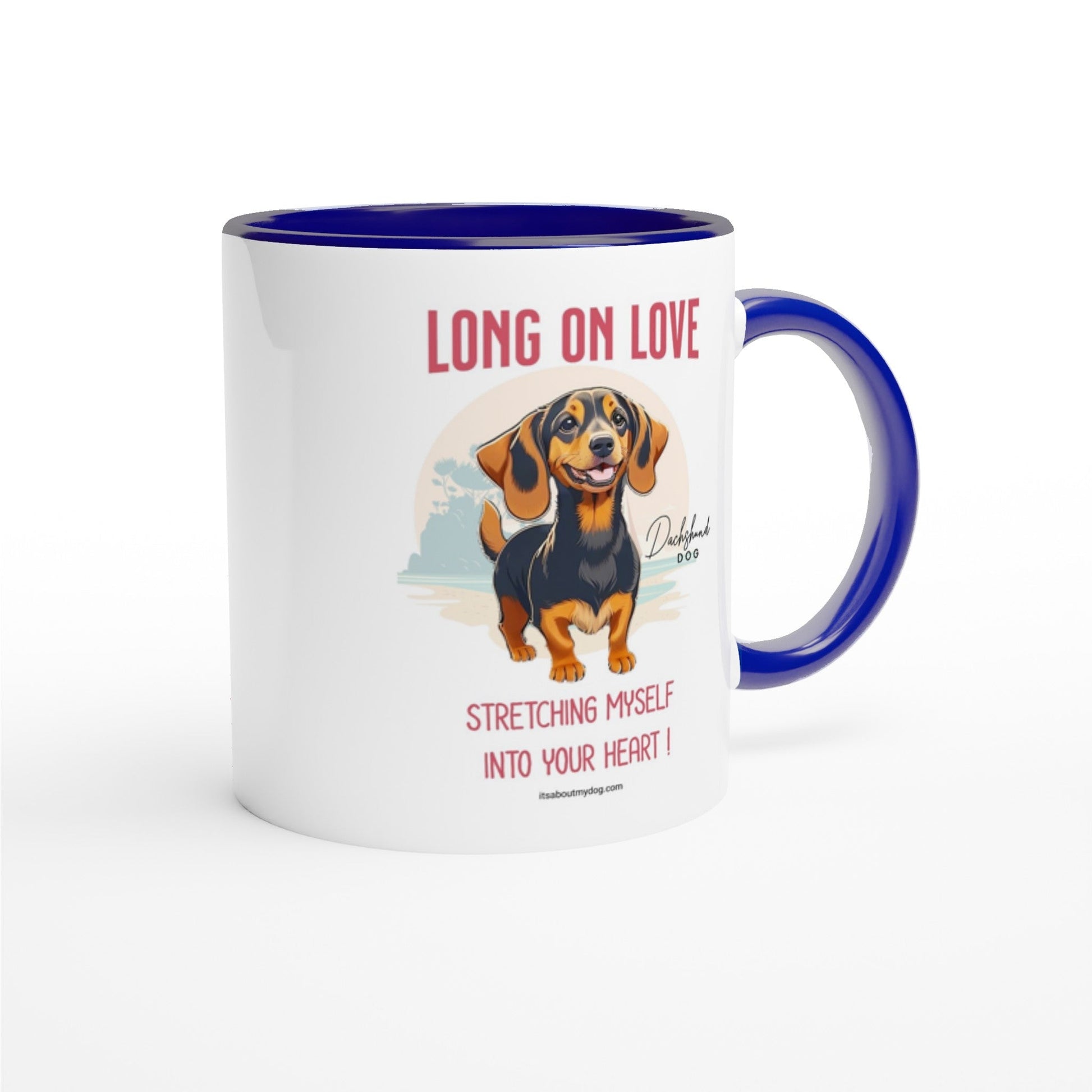 Dachshund-11oz Ceramic Dog Mug17.99-(FREE Delivery) Shop now at itsaboutmydog.com, best dog dad mug, dog dad mug, dog lover mug, dog mum mug, dogs on mugs, mug with dog inside, sausage dog mug, sausage dog mugs