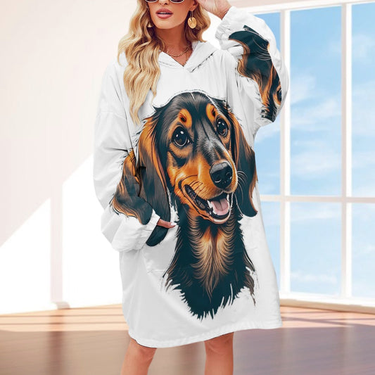 Dackel, Dachshund Jumpers, Dachshund Oversize Hoodie, Dachshund Fleece69.99-(FREE Delivery) Shop now at itsaboutmydog.com, dachshund fleece, Dachshund Jumpers, Dachshund Oversized Hoodie