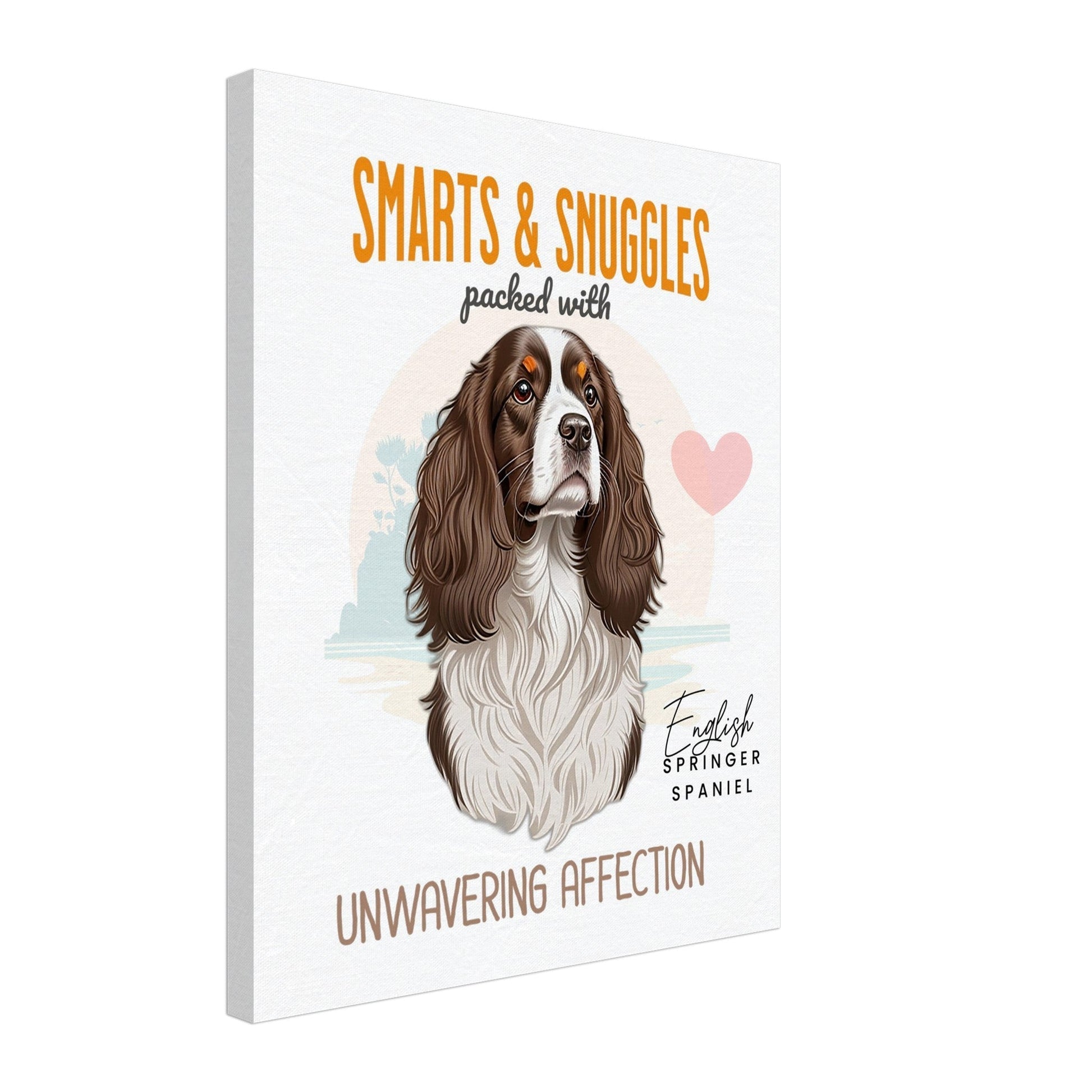 English Springer Spaniel Canvas, English Springer Spaniel Gifts59.99-(FREE Delivery) Shop now at itsaboutmydog.com, dog canvas, English cocker Spaniel, English Spaniel, English springer spaniel gifts, springer spaniel, springer spaniel art, springer spaniel dad, springer spaniel dog, springer Spaniel mom